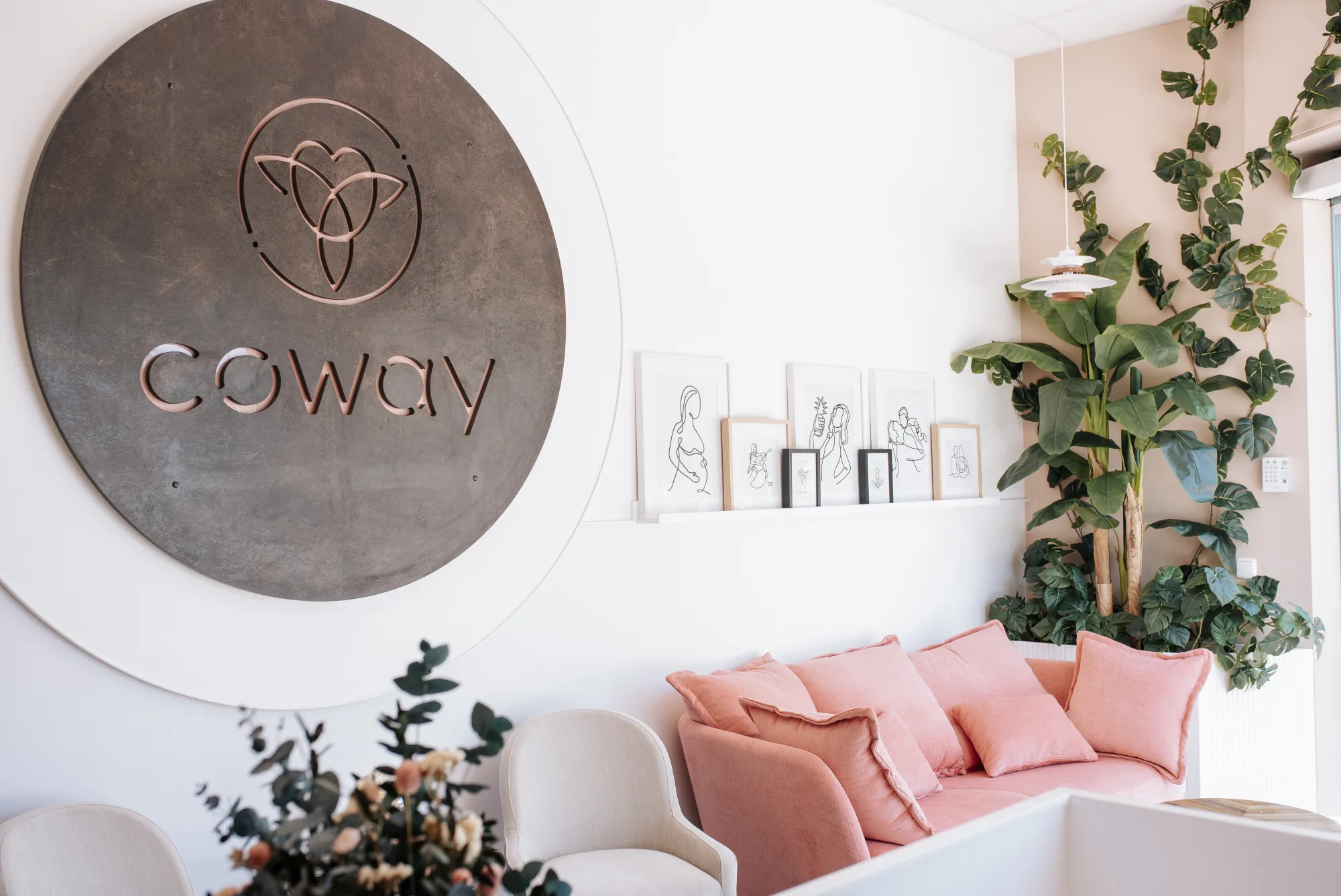 Recepción del centro Coway en Almería